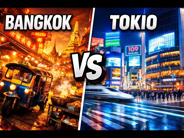#51 - La locura de Bangkok frente a Tokio: choque cultural total