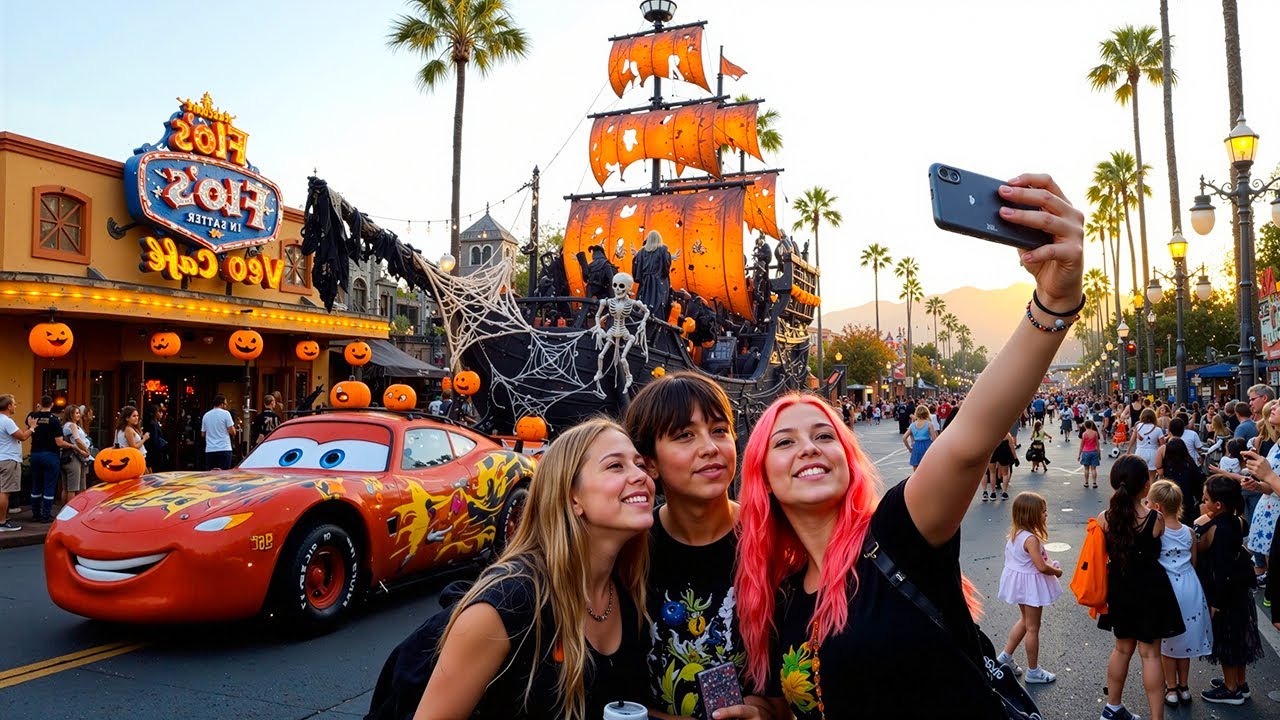 Disneyland California Halloween 2025 – Oogie Boogie Bash with New Scariest Parade [ 4K Video