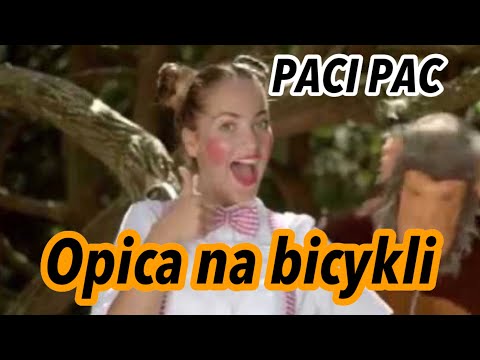 PACI PAC - Opica na bicykli | Pre deti | Nursery rhymes | Kids songs