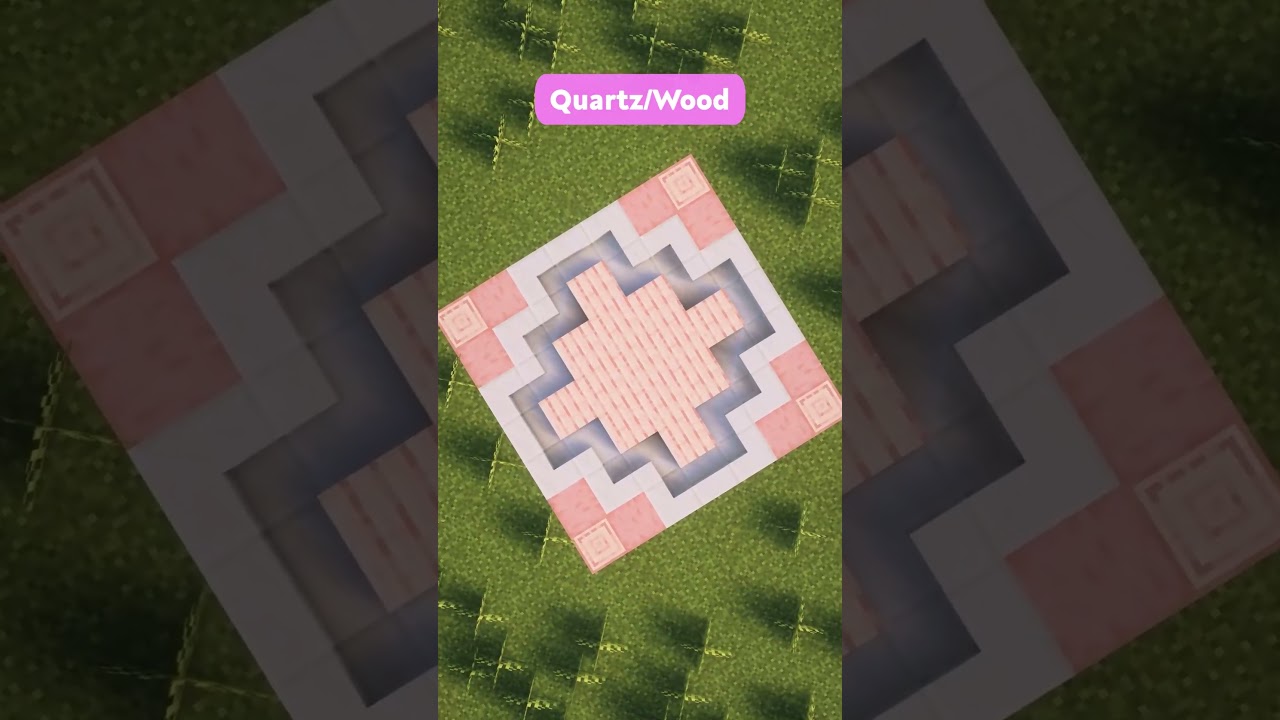Cute Floor Patterns for Your Minecraft House🌸