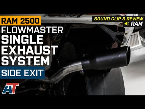2014-2023 6.4L RAM 2500 Flowmaster FlowFX Single Exhaust System Review & Sound Clip