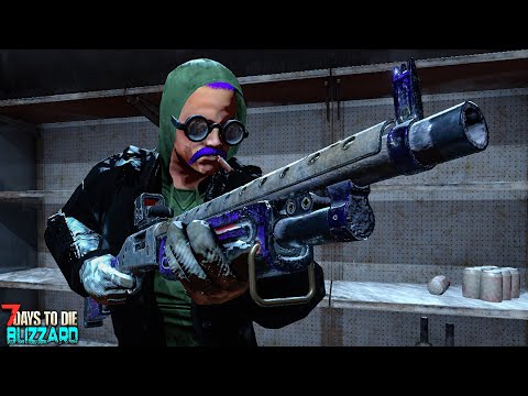 THE FREEZER! | 7 Days to Die: THE BLIZZARD (Day 36)
