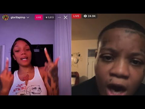 Glorilla GOES IN on her sister for DISSING her on LIVE‼️