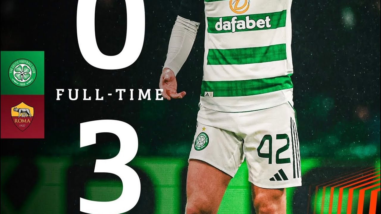 Celtic vs AS Roma All Goals & Highlights