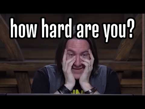 Matthew Mercer immediately regretting the words that come out of his mouth