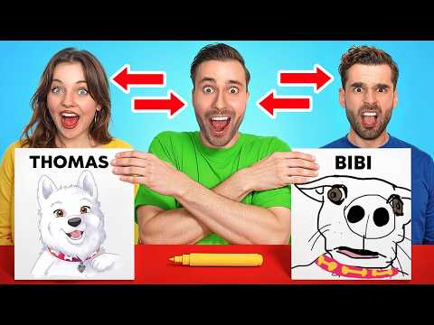 Teken Wissel Challenge! | Met Bibi & Thomas