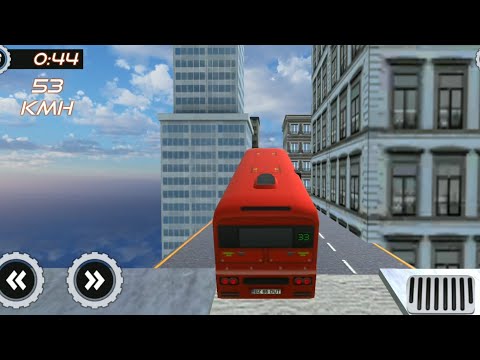 Impossible Bus Stunt Jumping Game - Android Gameplay