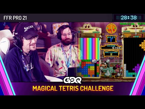 Magical Tetris Challenge by FFR Pro 21 in 28:38 - Awesome Games Done Quick 2024