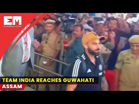 Team India reaches Guwahati ahead of warm-up matches of ICC World Cup 2023