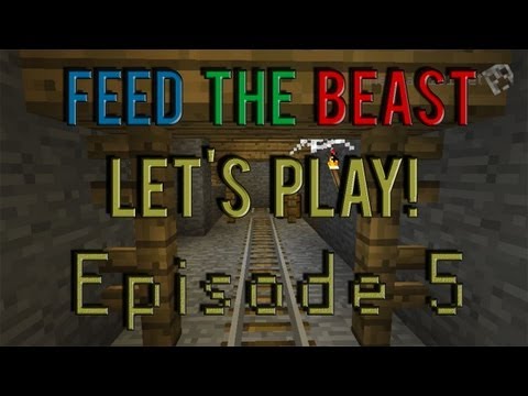 Minecraft- FTB Ep. 5- Mineshaft Adventure!