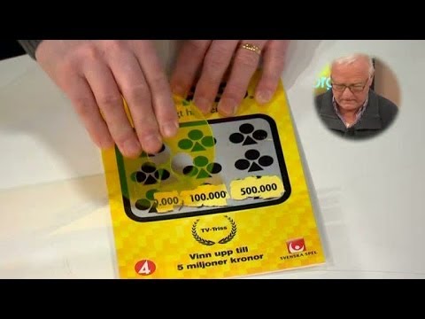 Reine Johansson skrapar Triss - Nyhetsmorgon (TV4)