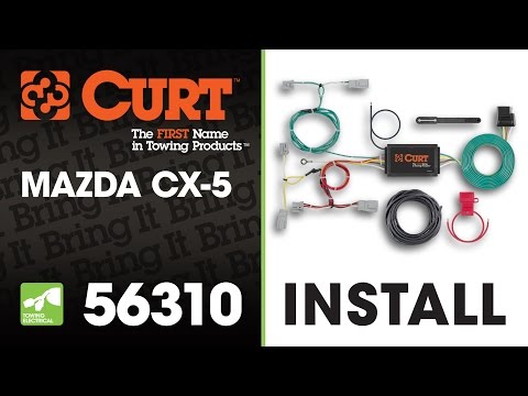 Trailer Wiring Install: CURT 56310 Taillight Converter on a Mazda CX-5
