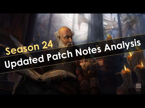 Diablo 3 Season 24 Updated Patch Notes Analysis
