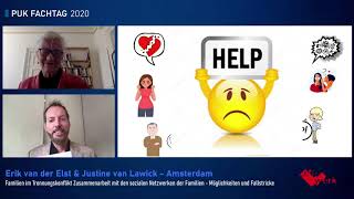 PUK-Fachtag 2020: Familien im Trennungskonflikt mit Justine van Lawick und Erik van der Elst
