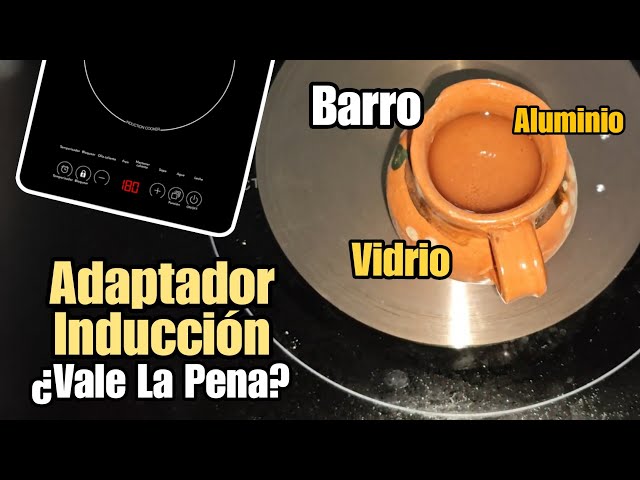Vídeo relacionado con Runzi - Adaptador de inducción, disco convertidor para placa de inducción, placa de difusión de calor, con mango y base separables, 20 cm