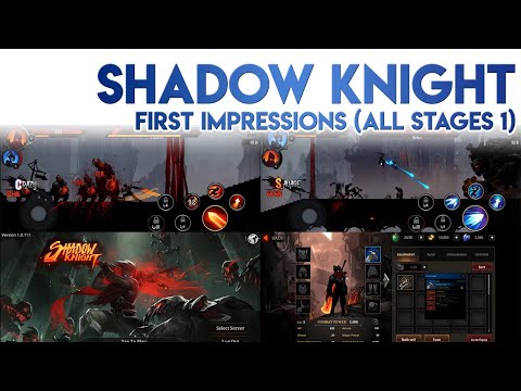 Shadow Knight Deathly Adventure RPG First Impressions [Stages 1]