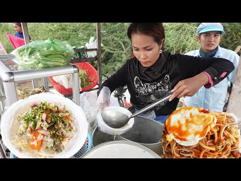Less Than US$1 Evening Street Food, Cheap Rural Street Food