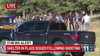 2 Colorado State troopers shot near Woodland Park, 1 treated with serious wounds, shelter-in-plac...