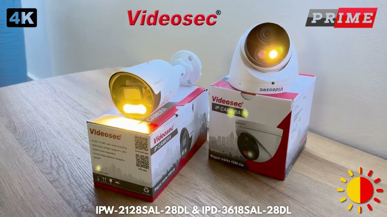 8 Megapixeles Dual-Light kamerák