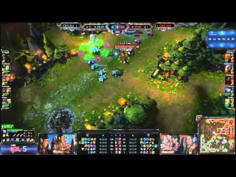 League of Legends IPL5 CRS eu vs CRS na {GAME 3}