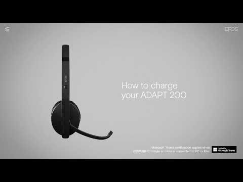 How to charge your ADAPT 200