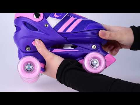 Video de Patin extensible 4 ruedas con protección Urbano RBW Velvet Pink