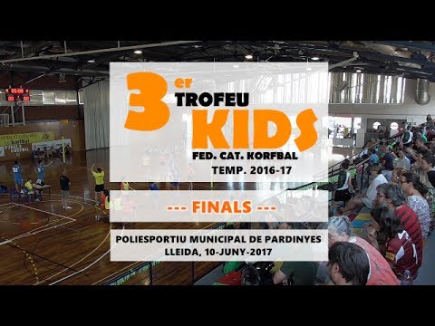 Finals a Lleida del 3r TrofeuKids 2016-17 - Fed. Cat. Korfbal
