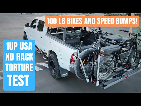 1UP USA Xtreme Duty rack tested and reviewed - up to 150 lb. bike capacity