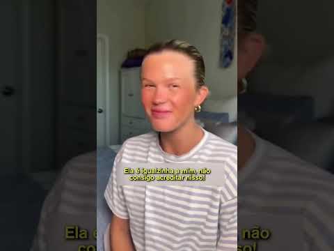 “ELA PARECE MUITO COMIGO!” KKKKKKKK 😅🇳🇴🧘 #shorts