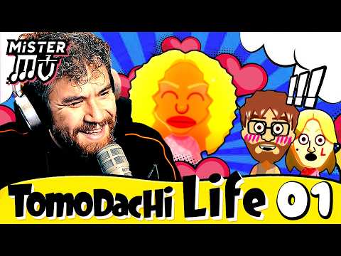 DU RIRE AUX LARMES (ft. Renaud, Afida Turner, Mary-L & Gégé) | Tomodachi Life : Une Vie de Rêve (01)