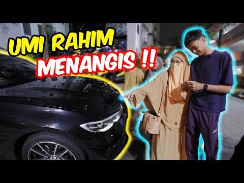 UMI RAHIM MENANGIS !! - TUNJUK KERETA BARU RAHIM !