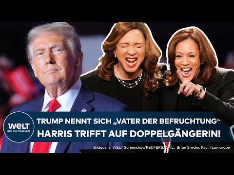 US-WAHL: Trump ist "Vater der Befruchtung"! Harris mit Maya Rudolph bei "Saturday Night Live"
