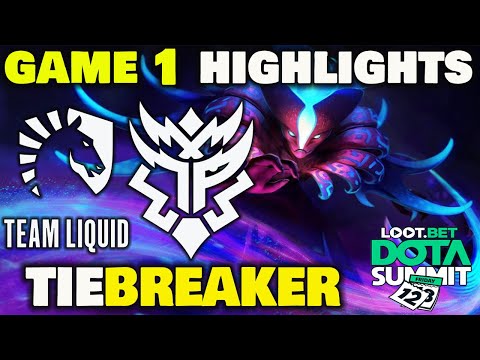 Liquid vs Thunder Predator Tiebreaker Highlights Dota Summit 12 Group Stage