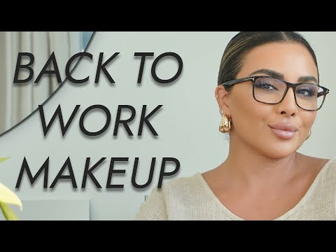 BACK TO WORK MAKEUP TUTORIAL | NINA UBHI