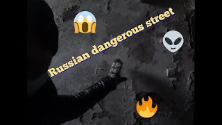 The most dangerous street in the Russian city of STERLITAMAK🙊