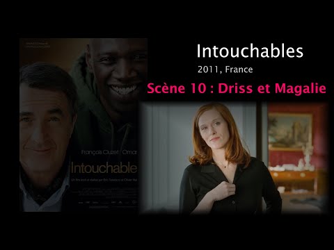 Intouchables. Scène 10. Driss tries to persuade Magalie to take a bath. French English subtitles.