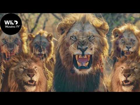 Mapogo: The Deadly Alliance That Changed the History of the Savannah #wildanimals | Wild Wonders