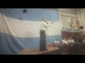 VIDEO Explosivo y polémico, Moreno dijo en La Plata que "Si José López se arrepiente, lo vamos a recibir porque habremos recuperado a uno de los nuestros"