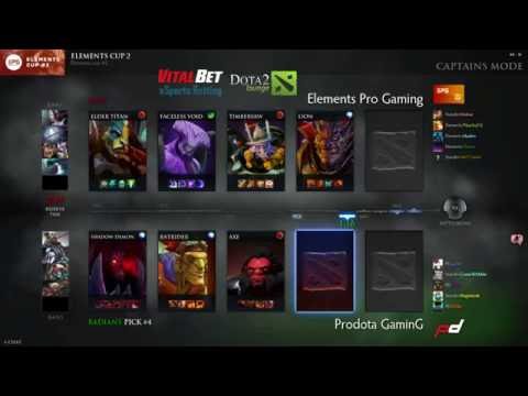 Elements Pro Gaming vs ProDota Gaming (EPG Cup Season 2)