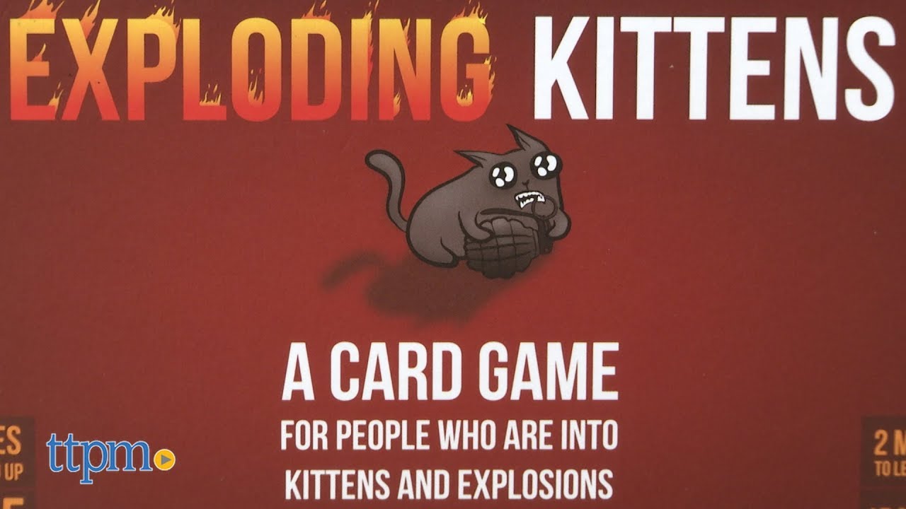 Exploding Kittens and Exploding Kittens NSFW Deck from Exploding Kittens