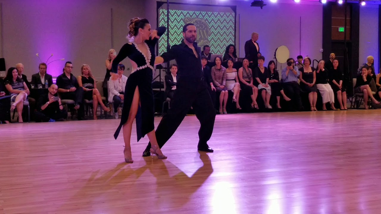 Celina Rotundo & Hugo Patyn - performance 2 on 7/4/18 at Nora's tango week