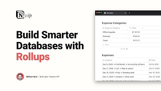  - Build Smarter Notion Databases with Rollups