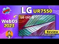 LG UR7550 Review 2023 UHD WebOS Smart TV || Best 43 Inch 4K TV