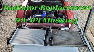 Replacing The Radiator in a 99-04 Mustang 3.8