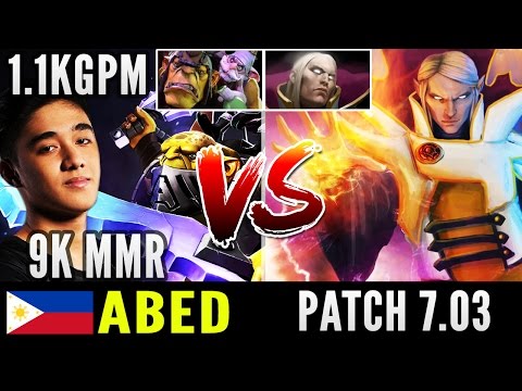 Abed Dota 2 Alchemist 9K MMR - 1.1k GPM