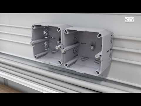 Installation WDK cable trunking system - OBO Bettermann