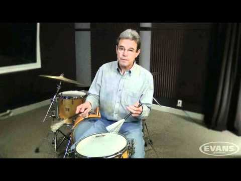 Ed Soph Brush Lesson Part 1 of 7 - Right Hand Technique