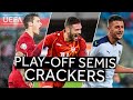 NORMANN, VELKOSKI, MILINKOVIĆ-SAVIĆ: Great GOALS from the play-off semifinals of EURO Qualifiers