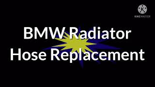 BMW Radiator Hose Replacement