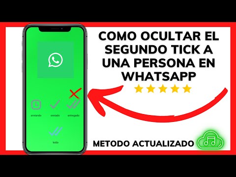 😉😱HOW TO HIDE THE SECOND TICK FROM A PERSON ON WHATSAPP😊